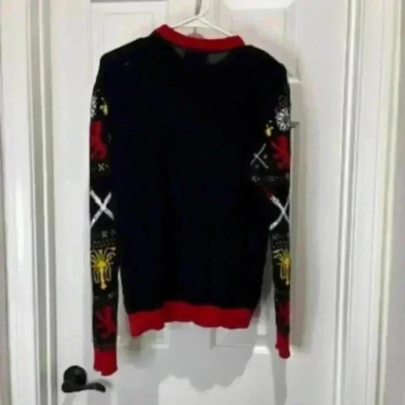 Game Of Thrones Joy To The Realm Christmas Holiday Sweater Adult Sz Medium - Picture 9 of 12